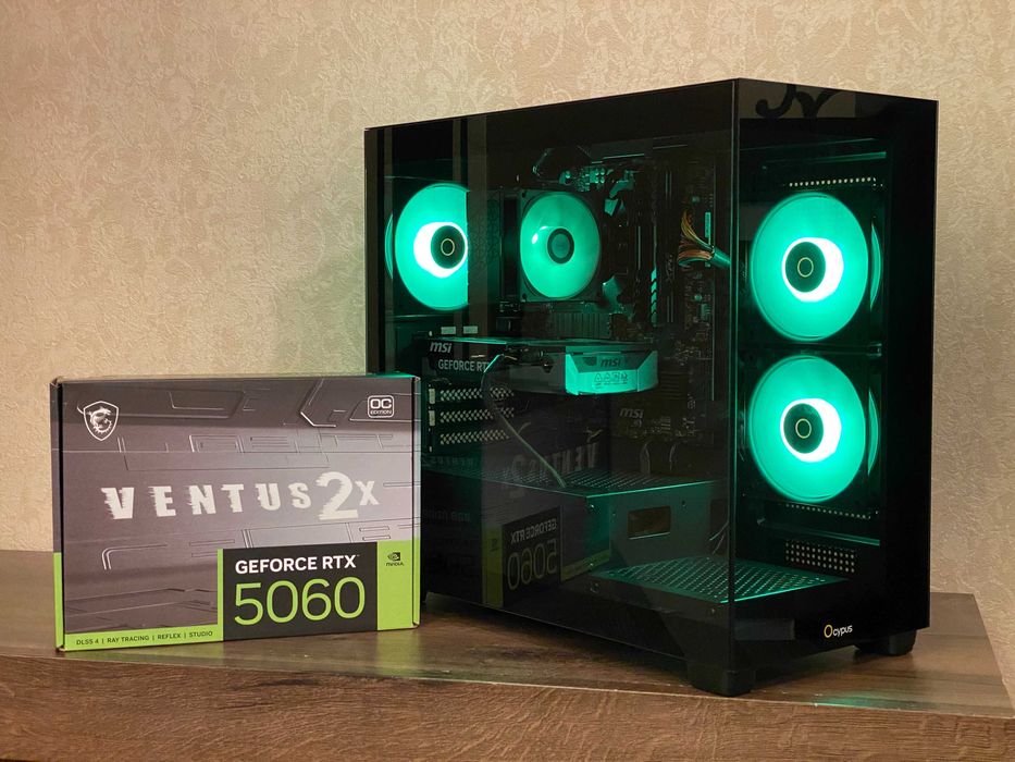 ГАРАНТІЯ! RTX 5060 | Ryzen 5 5600 | 32gb/1TB SSD | Ігровий Комп'ютер