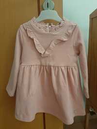 Vestido novo cor de rosa 2 anos