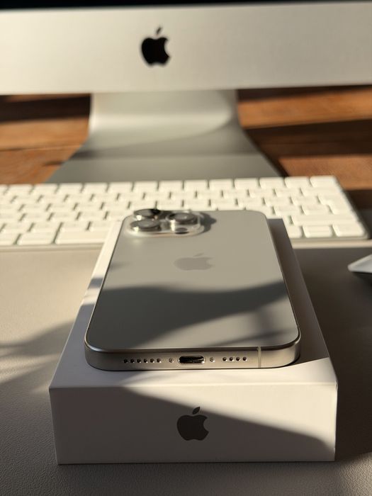 iPhone 15 Pro Max 512GB – Stan Idealny • Natural Titanium