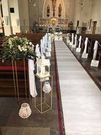 PROMOCJA biały dywan na ślub