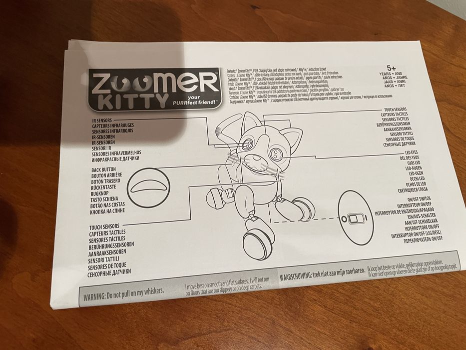 Zoomer Kitty Gatinha Robot - Concentra