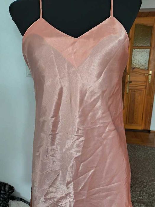 Halka koszulka Brzoskwiniowa na ramiączka rozmiar m