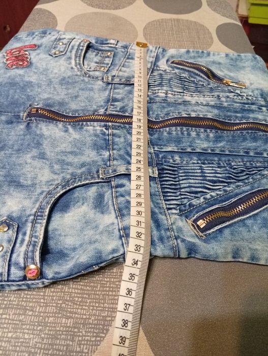 Kombinezon dla dziewczynki .Jensowy