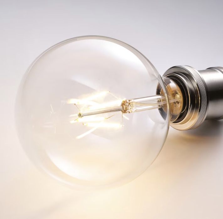 Żarówka LED 125mm kula !!! E27/400lm/4,2W/2200K !!!