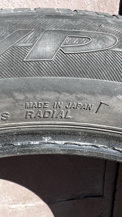 Покрышки колёса 225/55 R18  98V bridgestone dueler h/p