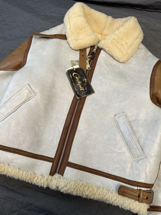Cockpit made in usa pilot jacket куртка шкіряна