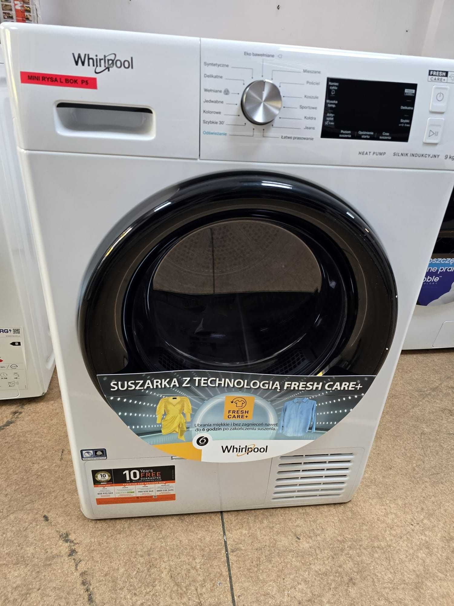 nowa Suszarka 9KG A++ Whirlpool FFT M22 9X2B PL gwar 2 lata P5 &