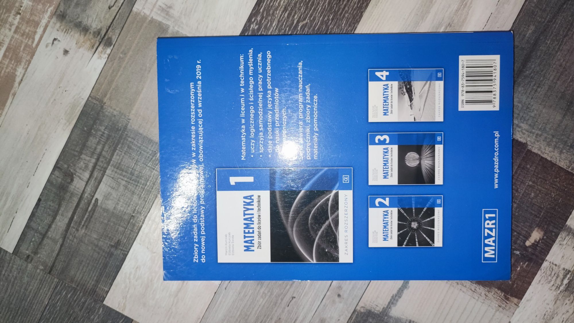 Zbiór zadań 1 do technikum i liceum