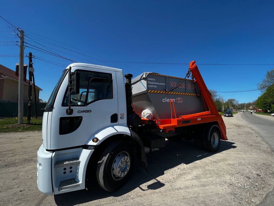 Вивіз сміття контейнером 5-10т/оренда контейнера
