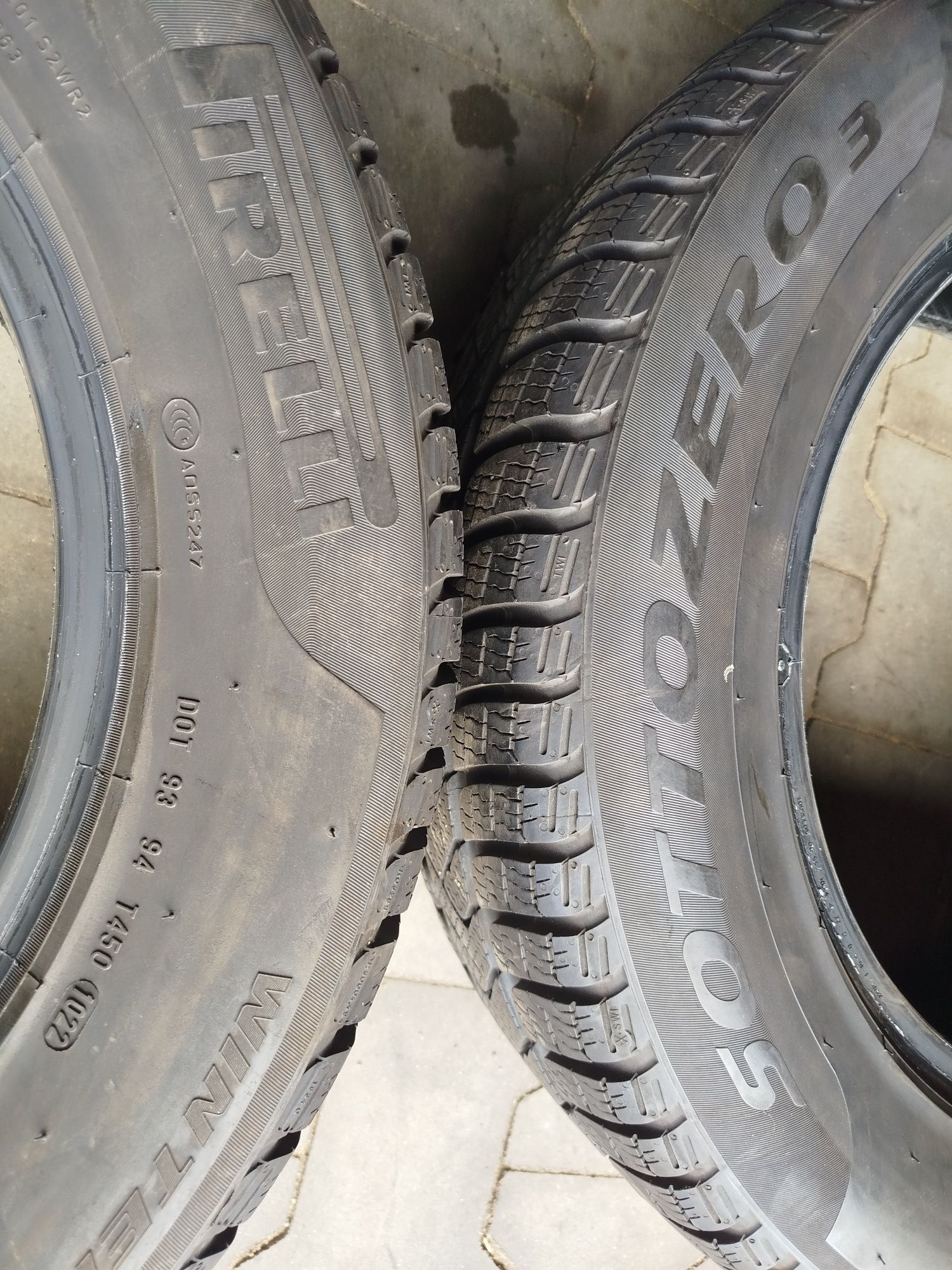 2 Opony zimowe 215/60 r16 Pirelli 2022