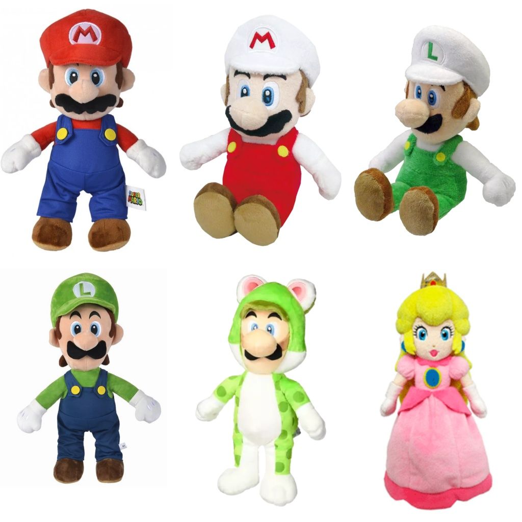 Peluche - Super Mario Luigi Yoshi Princesa Peach Etc