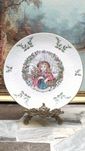 ROYAL DOULTON duży Bożonarodzeniowy talerz ozdobny 1978 Anglia