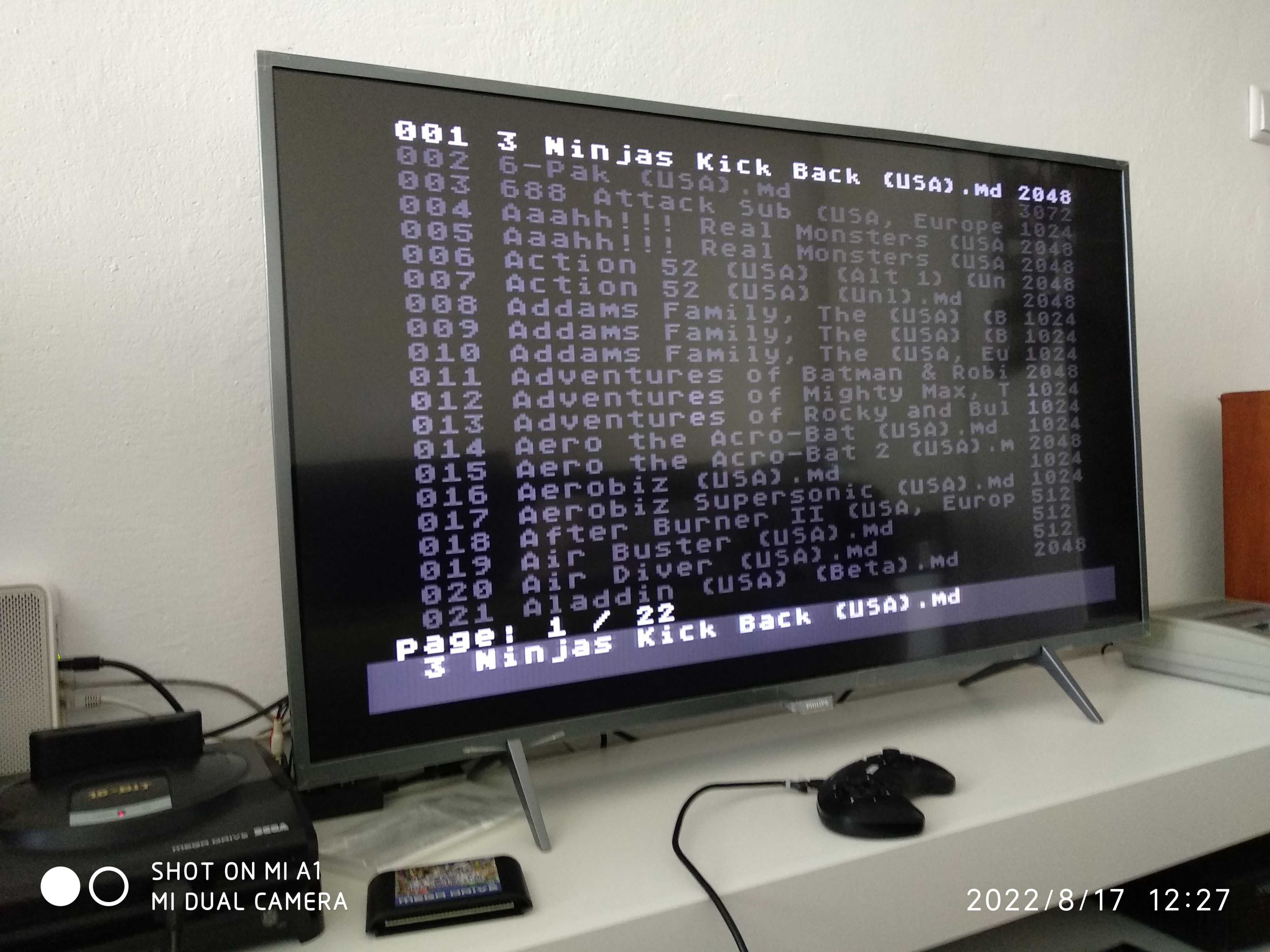 Flash Card EverDrive SD 8 GB dla Sega Mega Drive