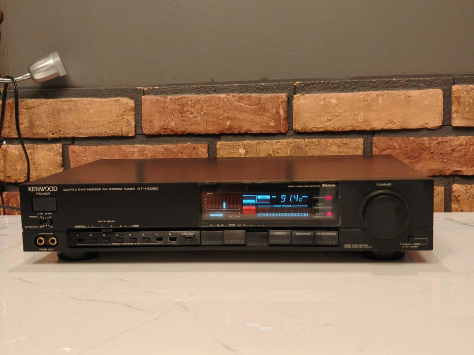 KENWOOD KT-1100SD Flagowy tuner radiowy , do przeglądu