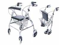 Chodzik rehabilitacyjny wheelie eco +KOSZYK aluminiowy