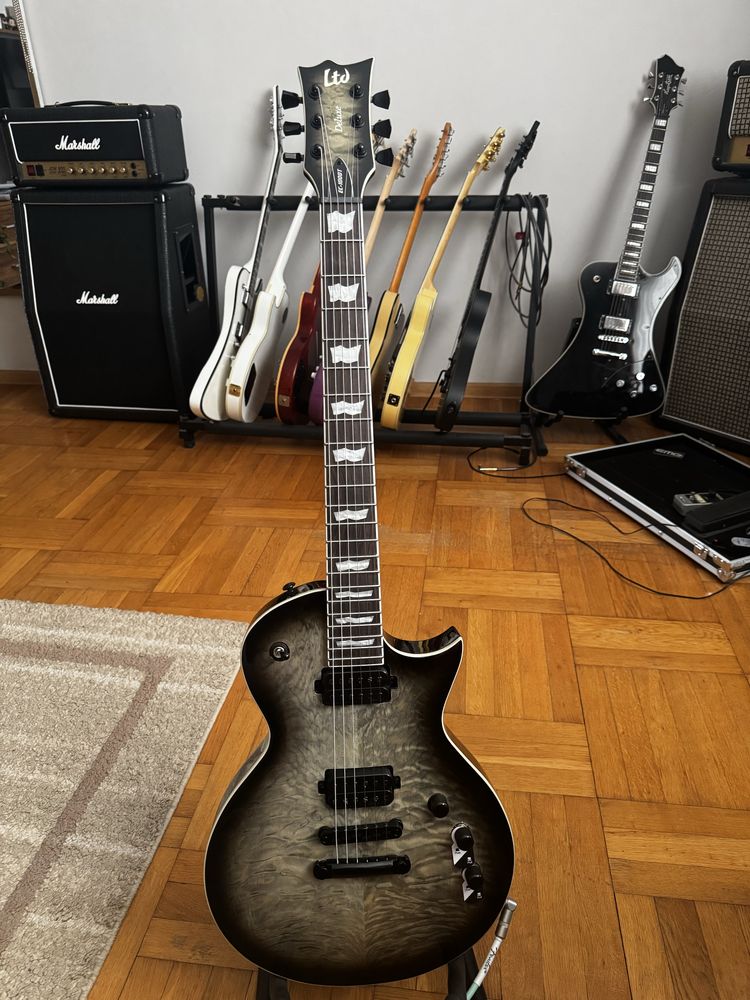 Esp ltd ec-1000t ctm cb gitara elektryczna nowa fishman fluence modern