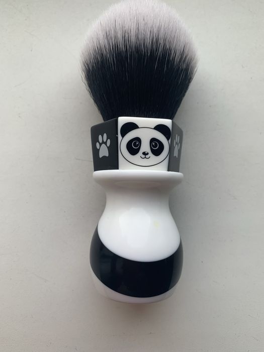 Помазок кисть щетка для влажного бритья YAQI 24мм синтетика Панда