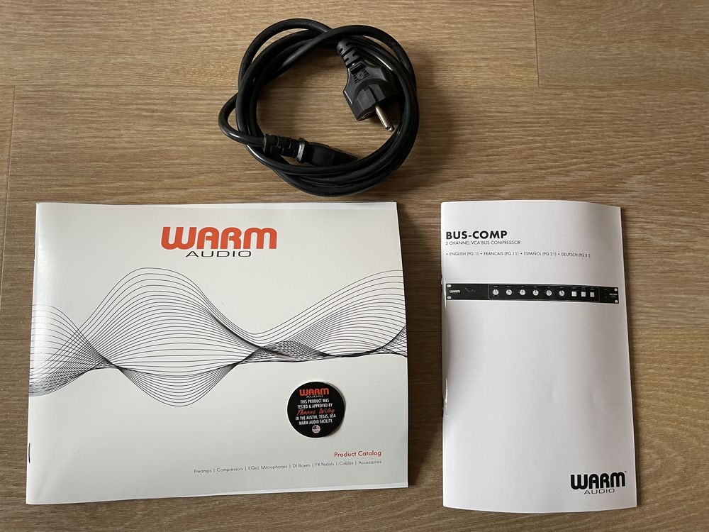 Warm Audio Bus-Comp como Novo