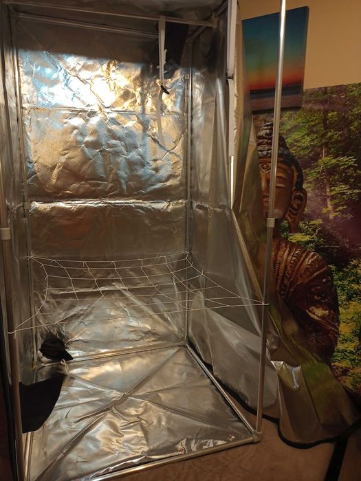 Growbox 90x90x180 tytoń zioła warzywa mylar cbd thc szklarnia foliak