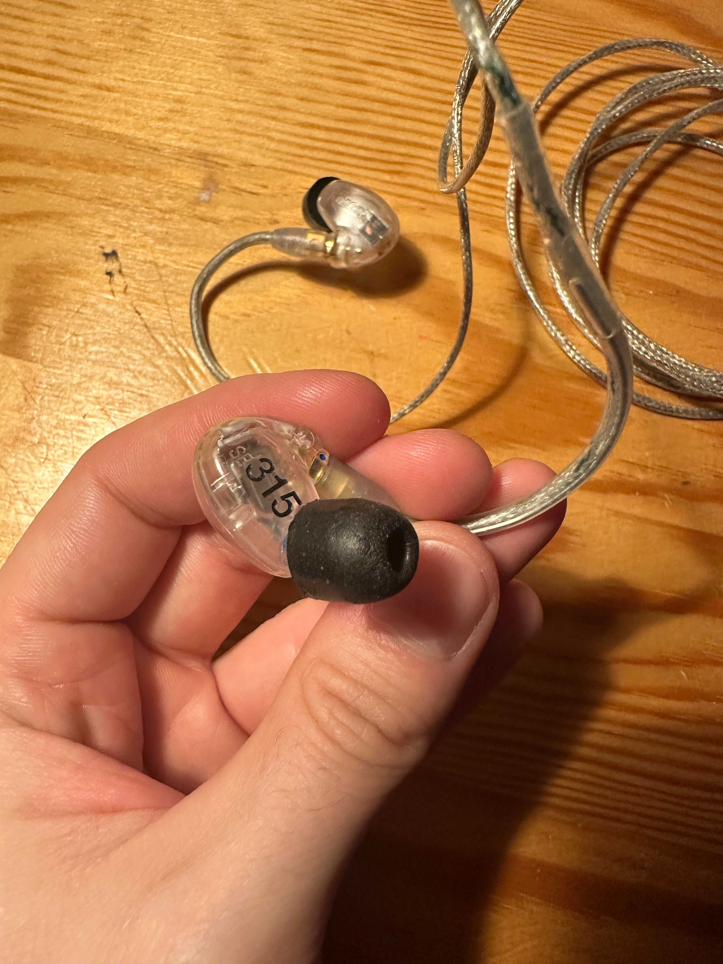 Słuchawki shure SE315