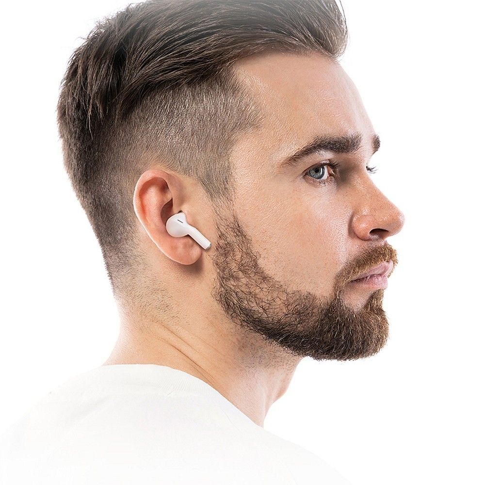 EOL HOCO słuchawki bezprzewodowe bluetooth TWS EW54 białe mleczne