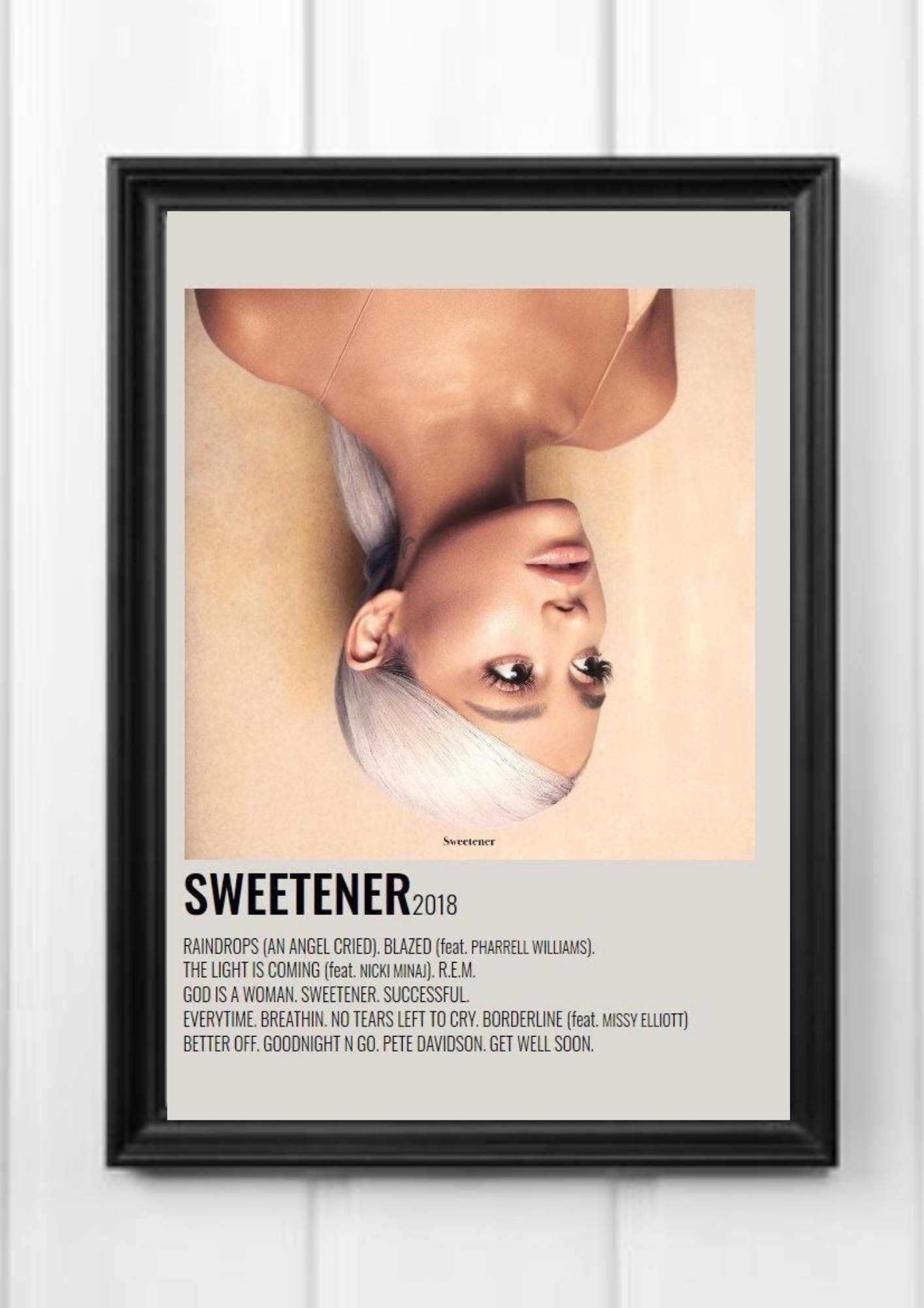 Plakat A4 kodak ariana grande