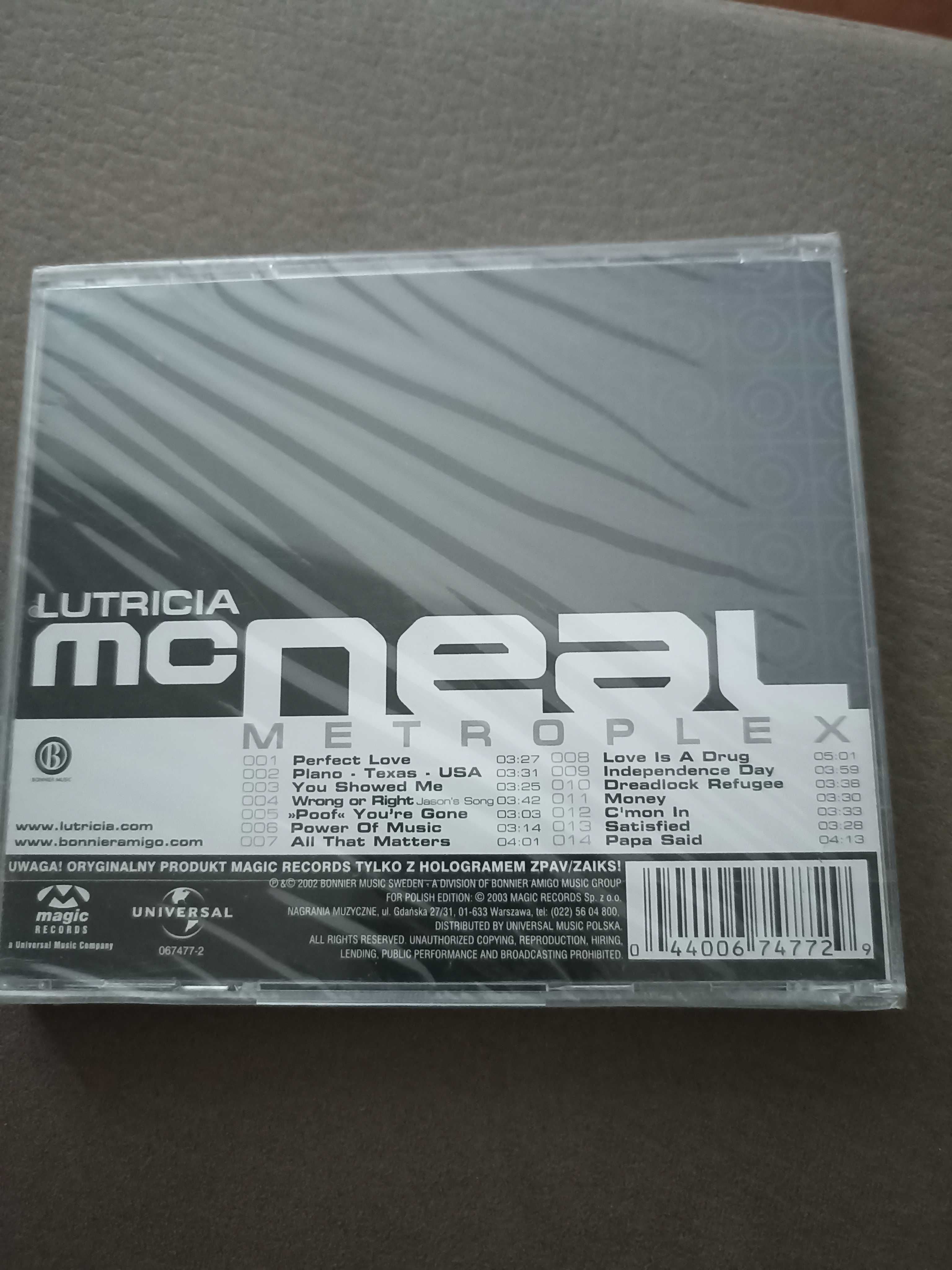 Płyta CD Lutricia McNeal Metroplex