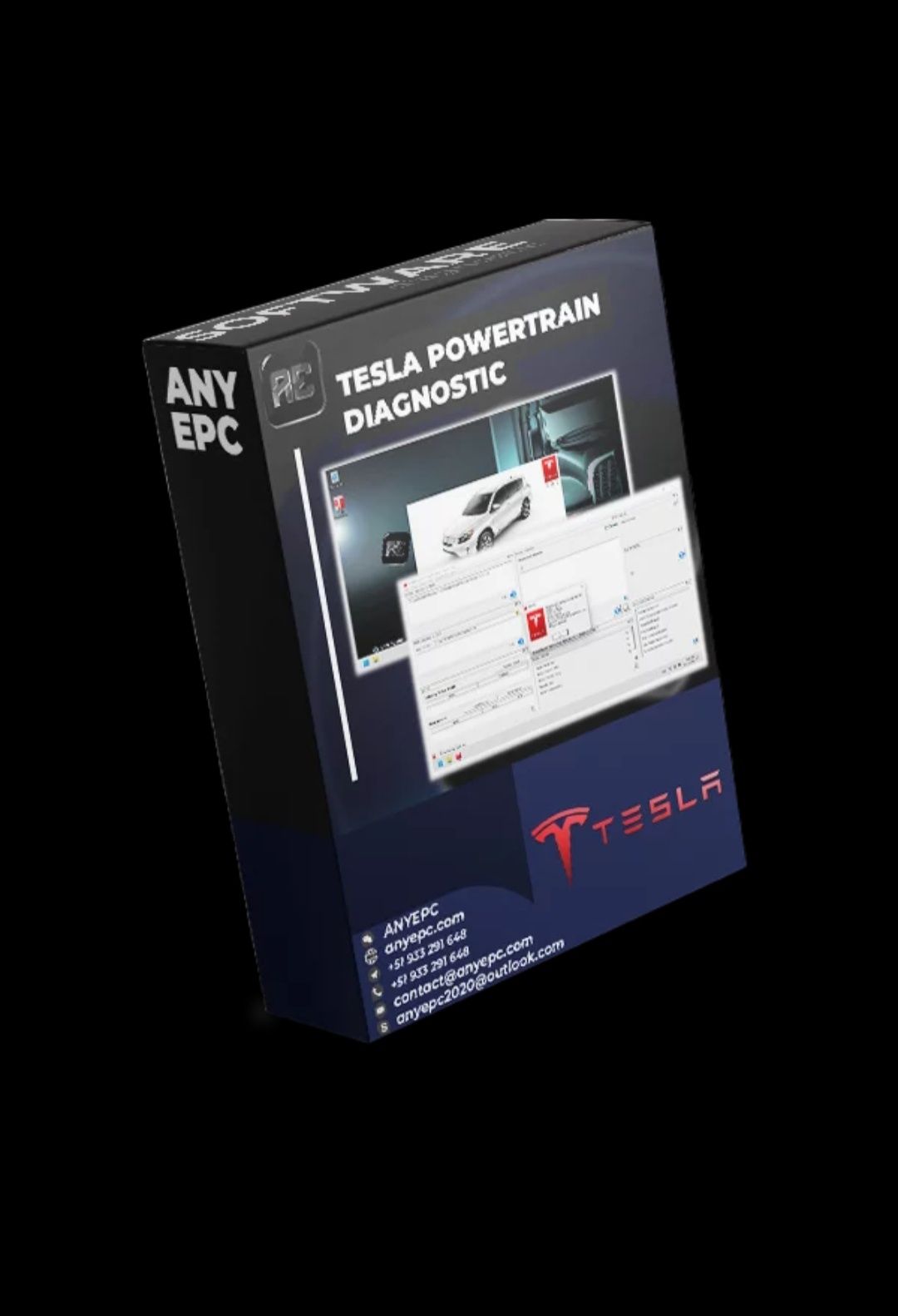 Диагностика Toyota RAV4 EV,Tesla Powertrain Diagnostics-service 1.1.42