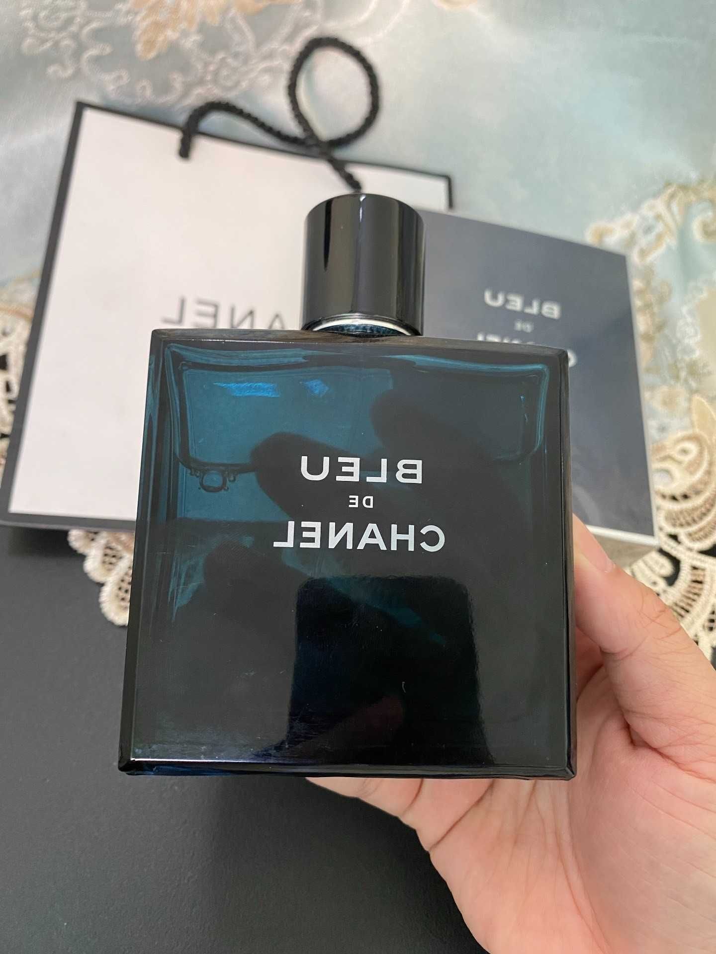 Oryginalne opakowanie perfum Chanel Bleu de Chanel Homme