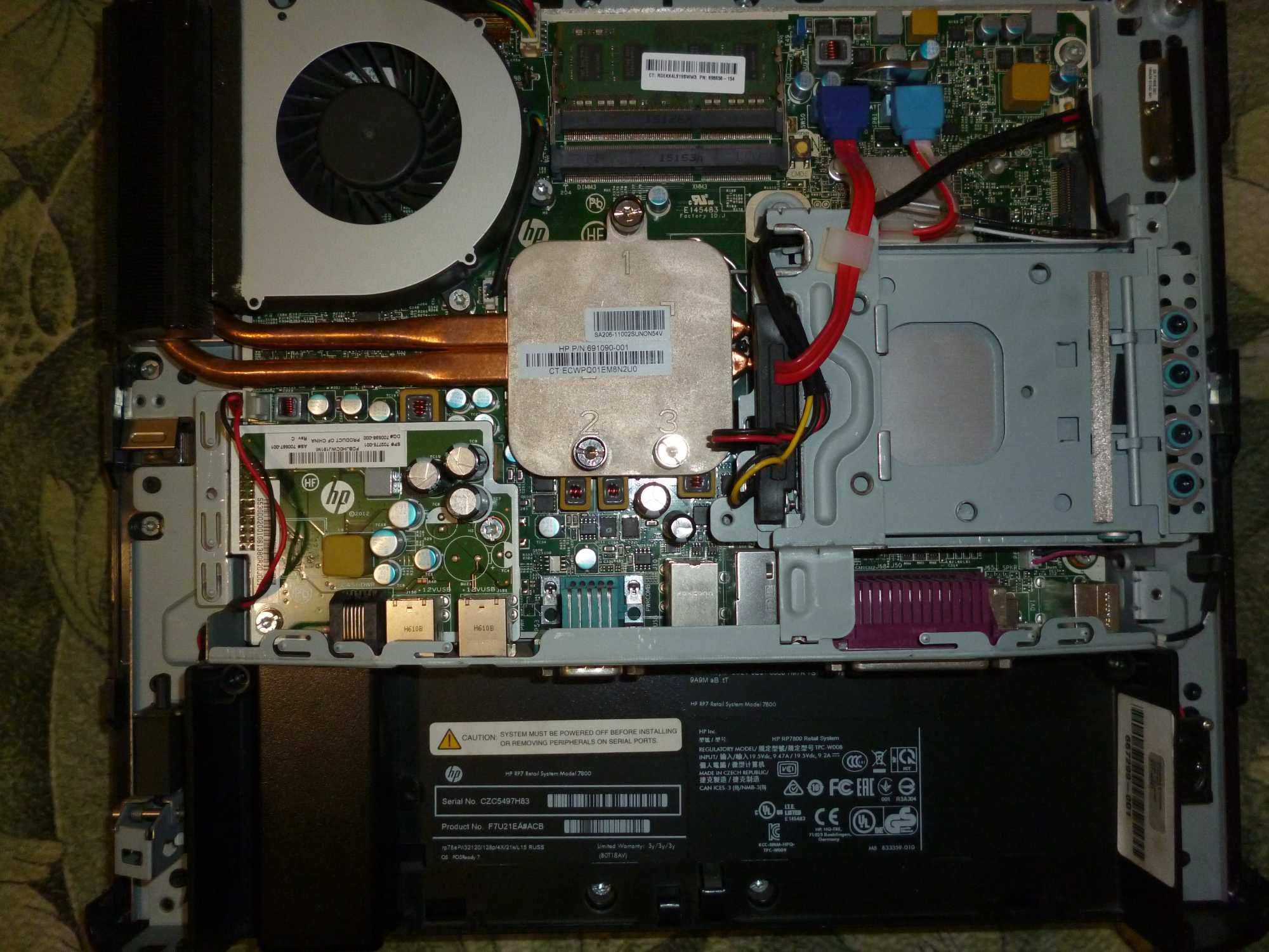 Пос терминал HP RP7 Retail System Model 7800 POS