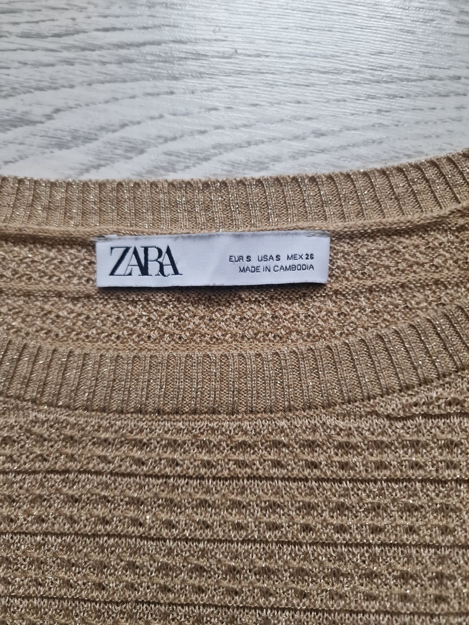 Bluzka Zara roz S/M