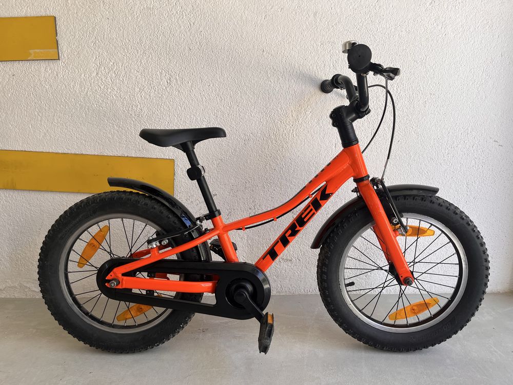 Bicicleta criança Trek roda 16