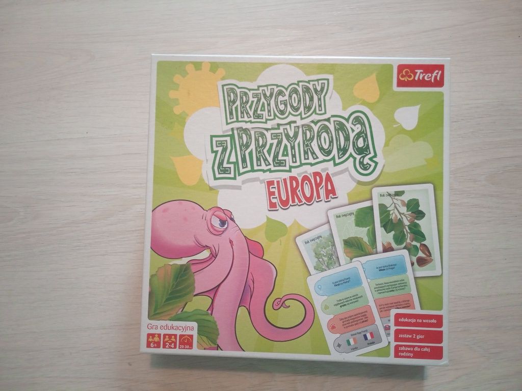 Gra edukacyjna Przygody z przyrodą Europa