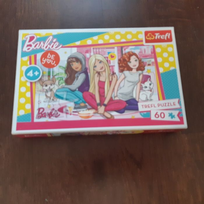 Puzzle Barbie dla dziewczynki