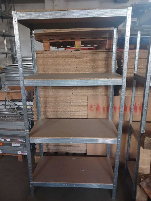 Стелажі поличокові Б/В. Полиці метал/ДСП. Полочные Б/У стеллажи