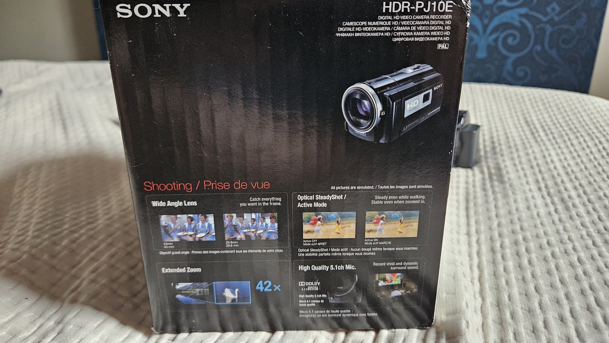 Kamera SONY FullHD z projektorem idealny stan
