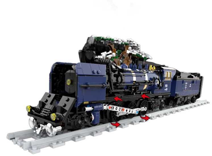 Klocki Pociąg Orient Expres z napędem