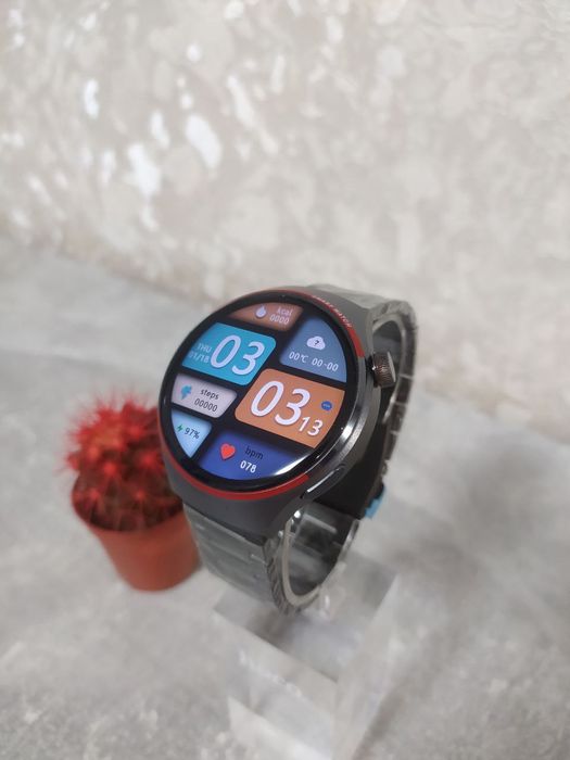 Смарт годинник Smart watch 4 pro три ремінця НОВИЙ