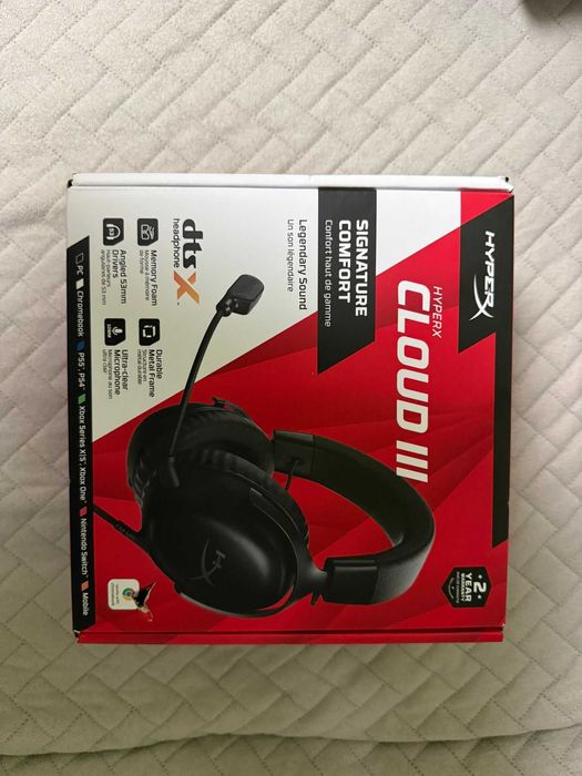 Słuchawki gamingowe HyperX Cloud III