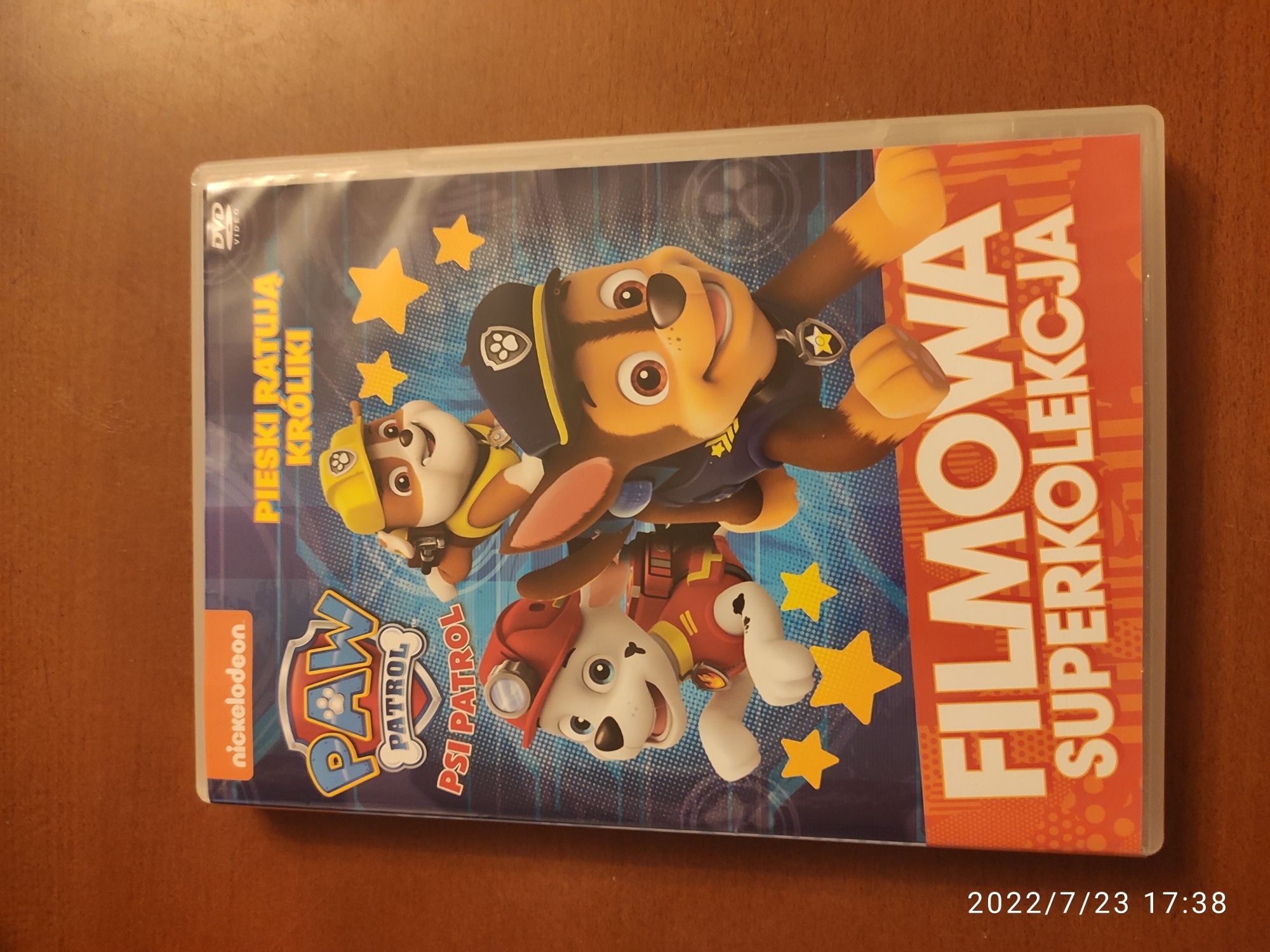 Psi patrol Pieski ratują Króliki Filmowa Super kolekcja dvd