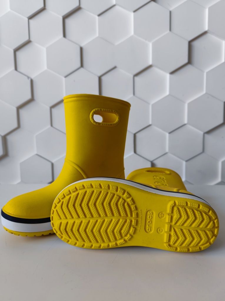 Дитячі чоботи Crocs Kids Crocband Rain Boot С12