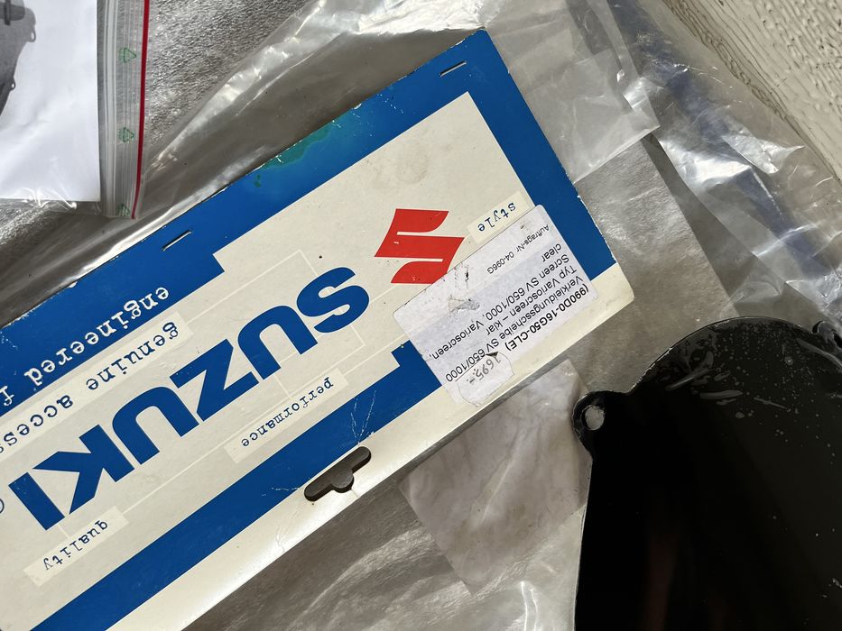 Suzuki sv 650 sv 1000 owiewka wysoka czasza szybka