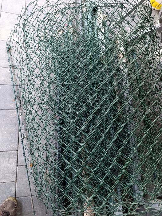 Bramka ocynkowana ze słupkami