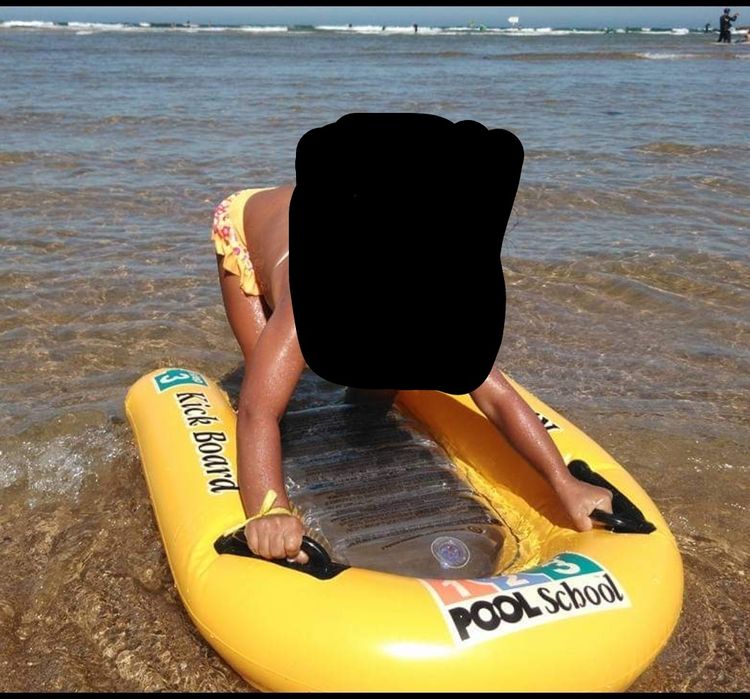 Prancha insuflável para criança