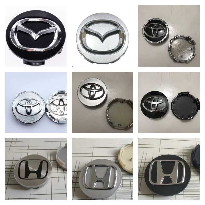 Ковпачки Заглушки в литі диски VW Renault Mazda Opel Citroen Jeep Kia