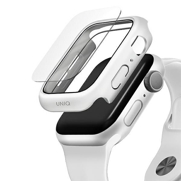 Uniq Etui Nautic Apple Watch Series 4/5/6/Se 44Mm Biały/White