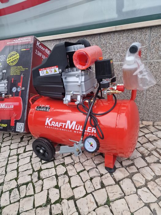 compressor de 50 litros novo