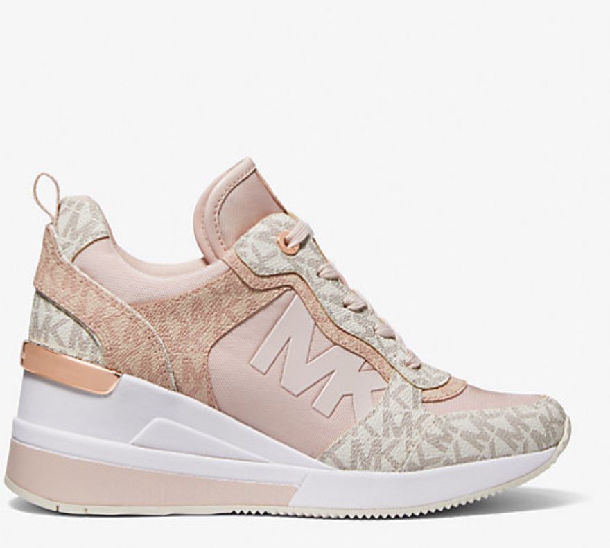 Nowe Sneakersy na koturnie Michael Kors Crista Trainer rozmiar 39