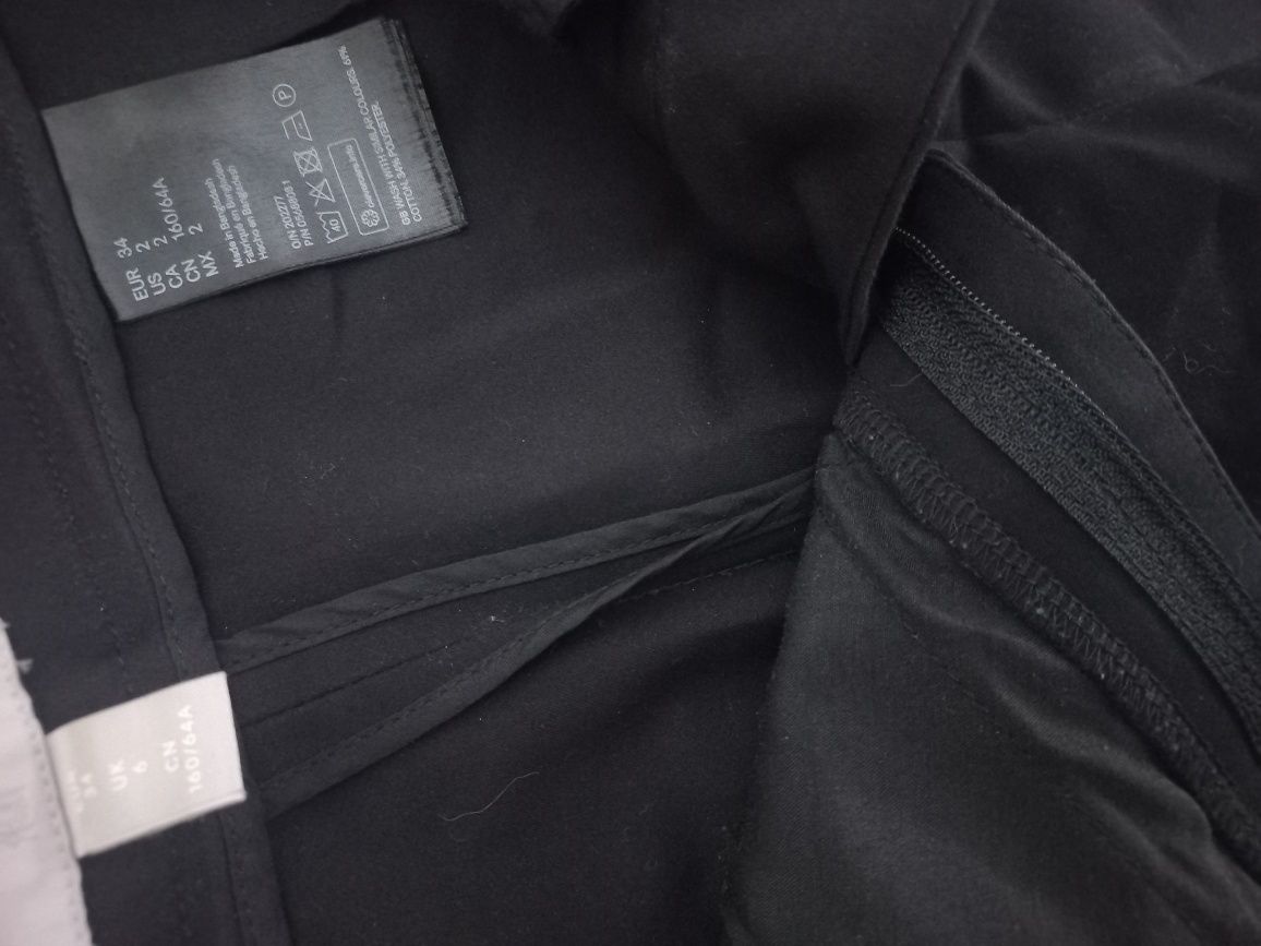 3 calças H&M pretas (mulher/rapariga)