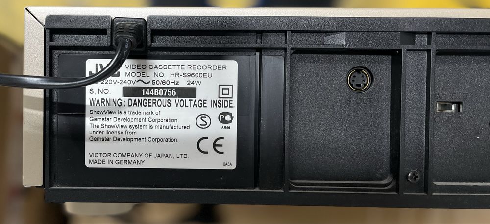 Top magnetowid JVC HR-S9600 HR S 9600 VHS